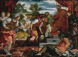 David et Goliath - Jacopo Robusti Tintoretto
